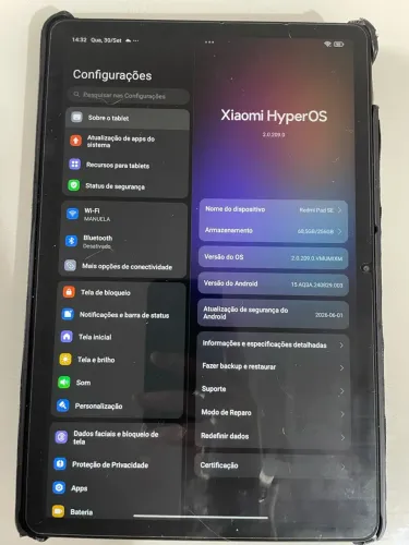Tablet xiaomi tab se