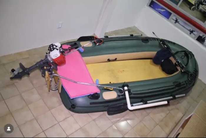 BOTE INFLÁVEL FISHMAN 350 MOR