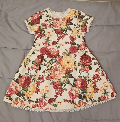 Vestido Português Brocado