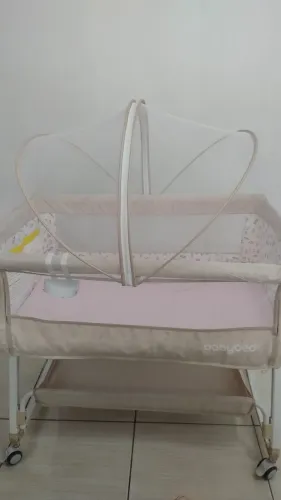 Berço Moisés Balanço BabyBed + 2 Lençóis de elástico