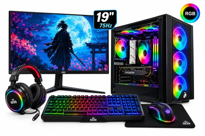 Pc gamer novo a pronta entrega