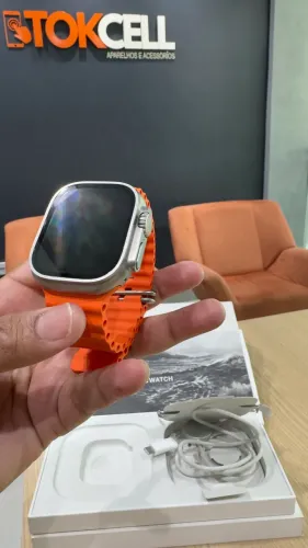 Apple Watch Ultra 2 49mm GPS+CELL Natural Seminovo Garantia Loja Física 