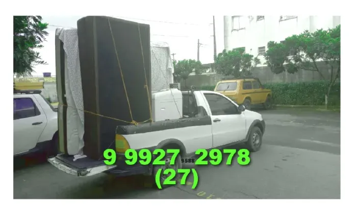 Frete rápido e seguro com Fernando2 (27) 9 9927.2978 atendendo hoje em toda a capital e re