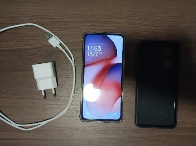Celular Xiaomi Redmi Note 13 tela AMOLED 6,67" 256gb 8GB Ram capa, película privacidade