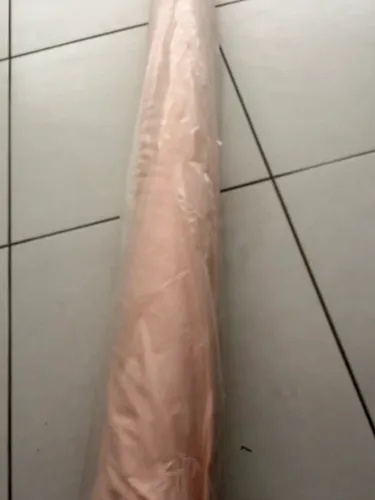 Rolo de tecido Microsoft pettenati rosa bebê
