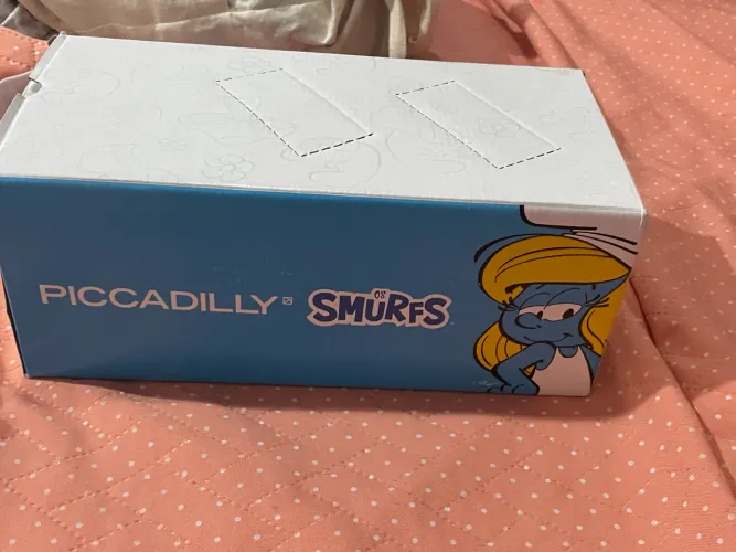 Sandália dos Smurfs