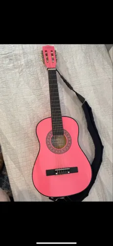 Violão infantil andaluz pink