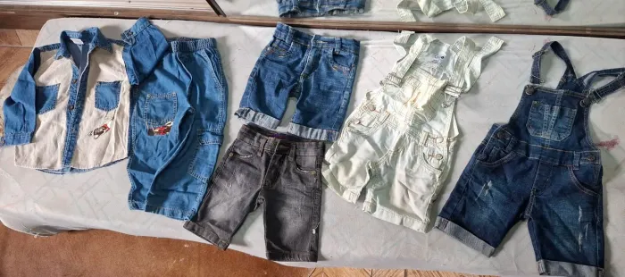 Lotinho jeans 2 e 3 anos 