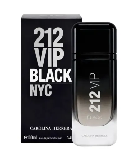 perfume carolina herrera 212 vip black masculino eau de parfum