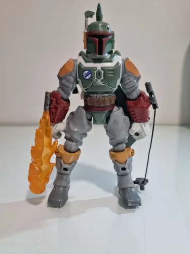 Boneco Boba Fett Star Wars Articulado com Acessórios