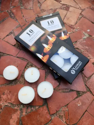 velas pequenas redondas