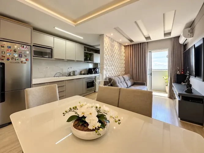 Apartamento 2 dormitórios com Piscina - Areias - JMS