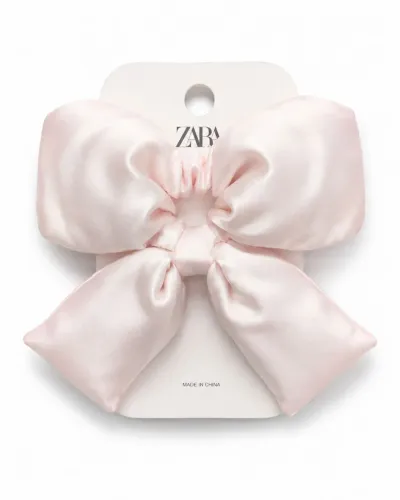 Scrunchie Rosa infantil Zara Nova