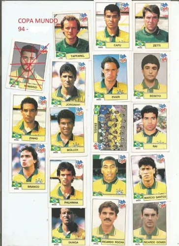 copa 1994 - figurinhas avulsas para v. completar seu álbum a partir 40.00