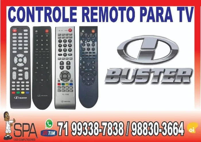Controle Lcd Buster 