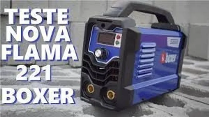 Inversor de Solda Boxer 220A 220V Monofásica Flama221