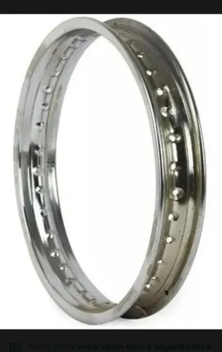 Aro De Roda Traseiro Pro Tork Biz 100/125 Cromado 1.60x14.  (Entrega Grátis)