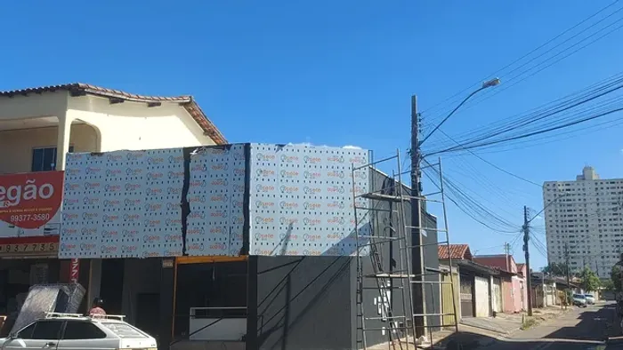 Fachadas, letras caixas *