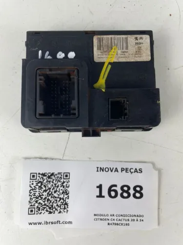 Modulo Ar Condicionado Citroen C4 Cactus 20 À 24 R4798cx195