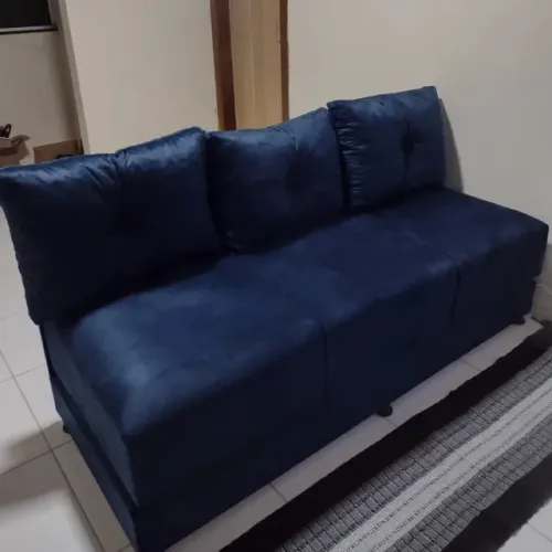 Sofá Cama Casal 3 lugares 1.75 de comprimento direto de fabrica  