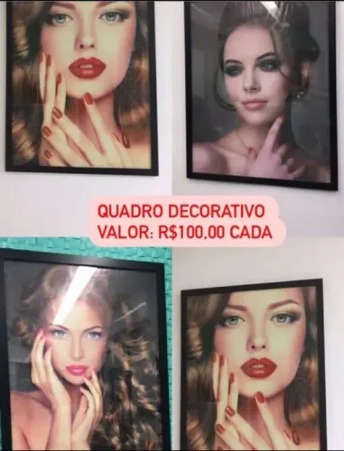 Quadros decorativos de mulher