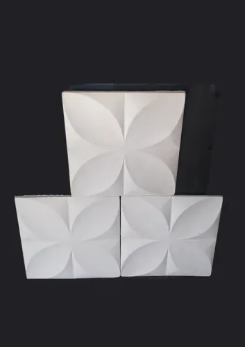 Revestimento gesso pétala 39 x 39