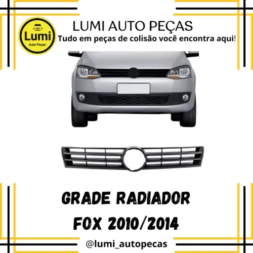 Grade Radiador Fox 2010/2014 - NOVO 
