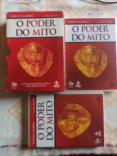 O Poder Do Mito Joseph Campbell Box 2 Dvds Entrevista com George Lucas