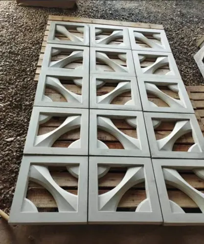 bloco de cimento decorativo cobogo