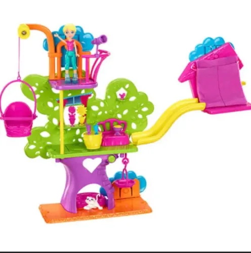 Polly Pocket wall party Casa na Árvore
