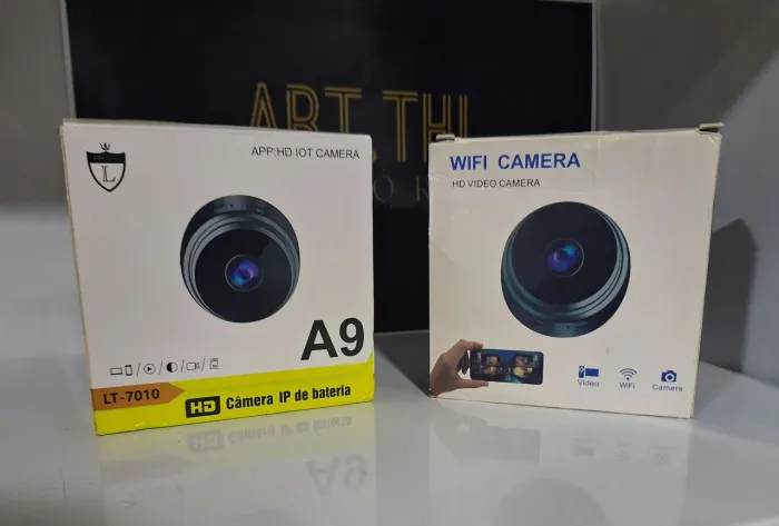 2kits Câmera IP de bateria A9