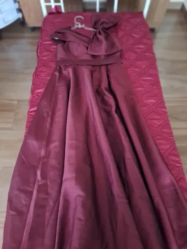 Vestido Longo Bordô para Festa tam. G