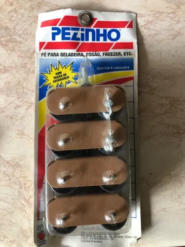 Pés com rodas para geladeira, fogão, freezer