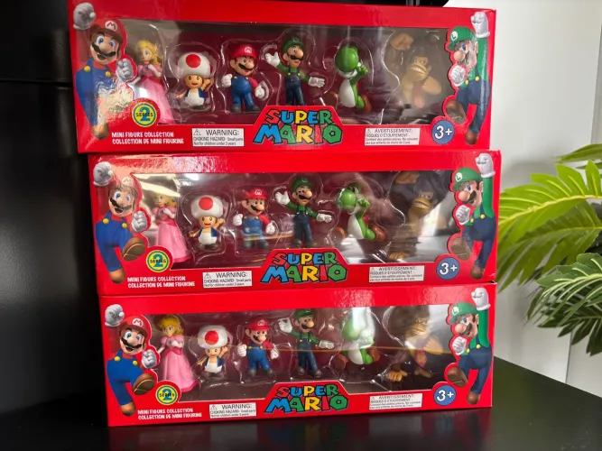Miniaturas super mario - Loja Fisica