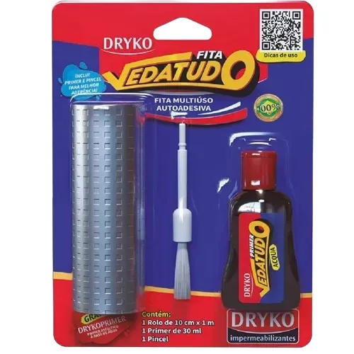 Fita manta Asfáltica Aluminio Blister