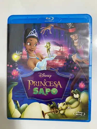Blu ray Original Disney - A Princesa e o Sapo - Novo