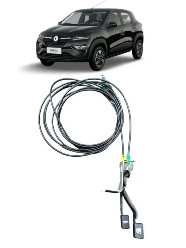 Maçaneta C/ Cabo Portinhola Tampa Traseira Renault kwid 2017