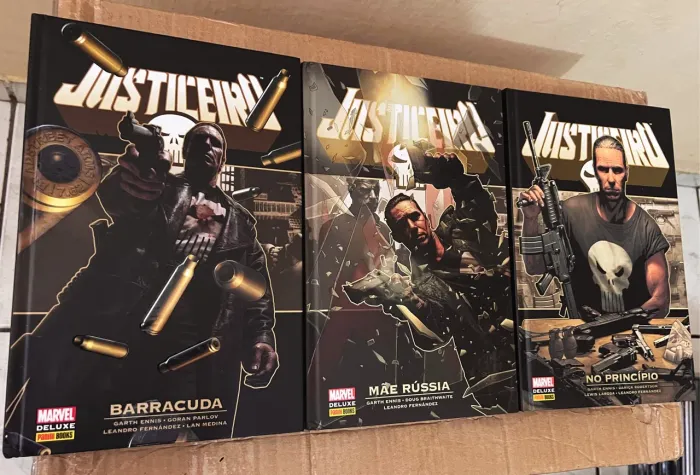 Justiceiro Barracuda, Mãe Rússia e No princípio todas em ótimo estado.