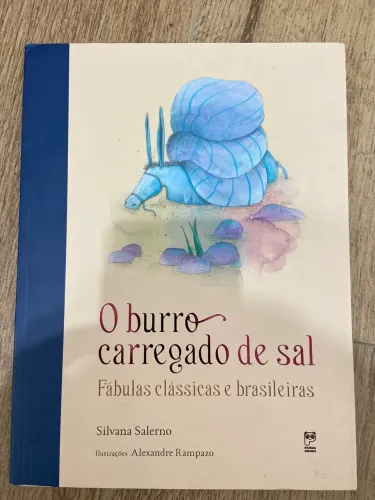 Livro Infantil ?O Burro Carregado de Sal?