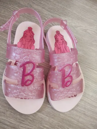 Sandálias Barbie Rosa - Tamanho 25