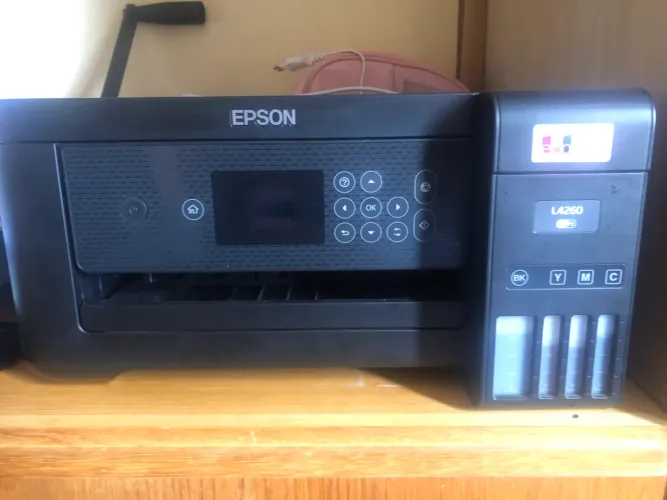Impressora Multifuncional Epson Ecotank L4260 - Tanque de Tinta Colorida USB Wi-Fi