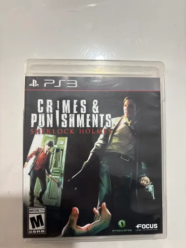 Jogo Sherlock Holmes Crimes And Punishments Para Ps3 (Usado