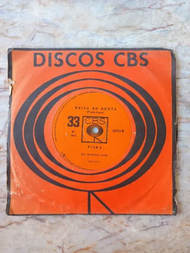 LP Disco de Vinil Compacto PISKA 1973.  Músicas: Brisa do Norte e Reflexão