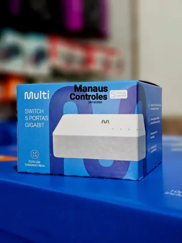 Switch de Rede 5 Portas 