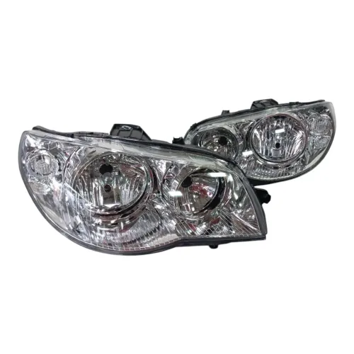 Par Farol Fiat Palio G3 Sapão 2004 2005 2006 2007 2008 2009 2010 a 2016 Cromado