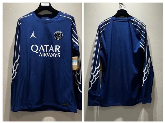 Camisa Jordan PSG x Arsenal França 2024/2025 Champions Dembele De Jogo