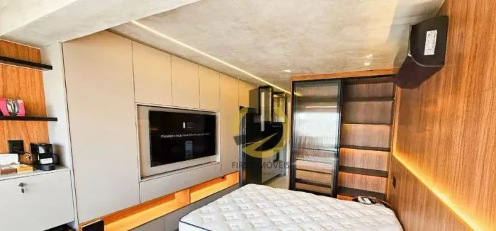 Apartamento Studio para locação no Condomínio Lumiere Studios - 26m² - ar condicionado - m