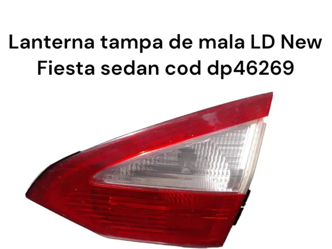 Lanterna Traseira Ford Fiesta Sedan