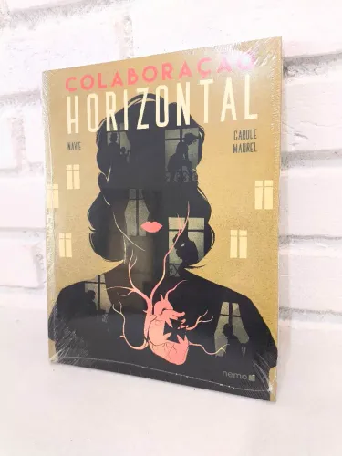 HQ Colaboração Horizontal Nova e Lacrada Livro Quadrinhos