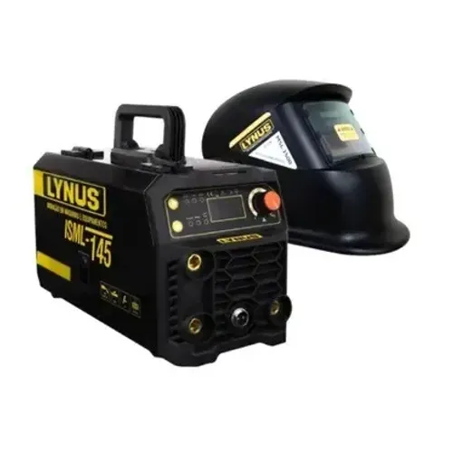 Kit Inversora de Solda IMSL-145 Mig 120A Com Mascara Lynus